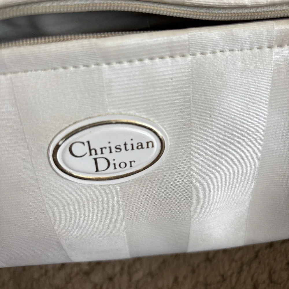 Vintage Christian Dior Satan Makep Bag
